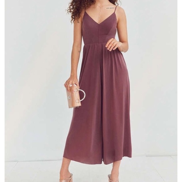 Urban Outfitters Pants - UO Silence and noise Molly cupro culotte jumpsuit